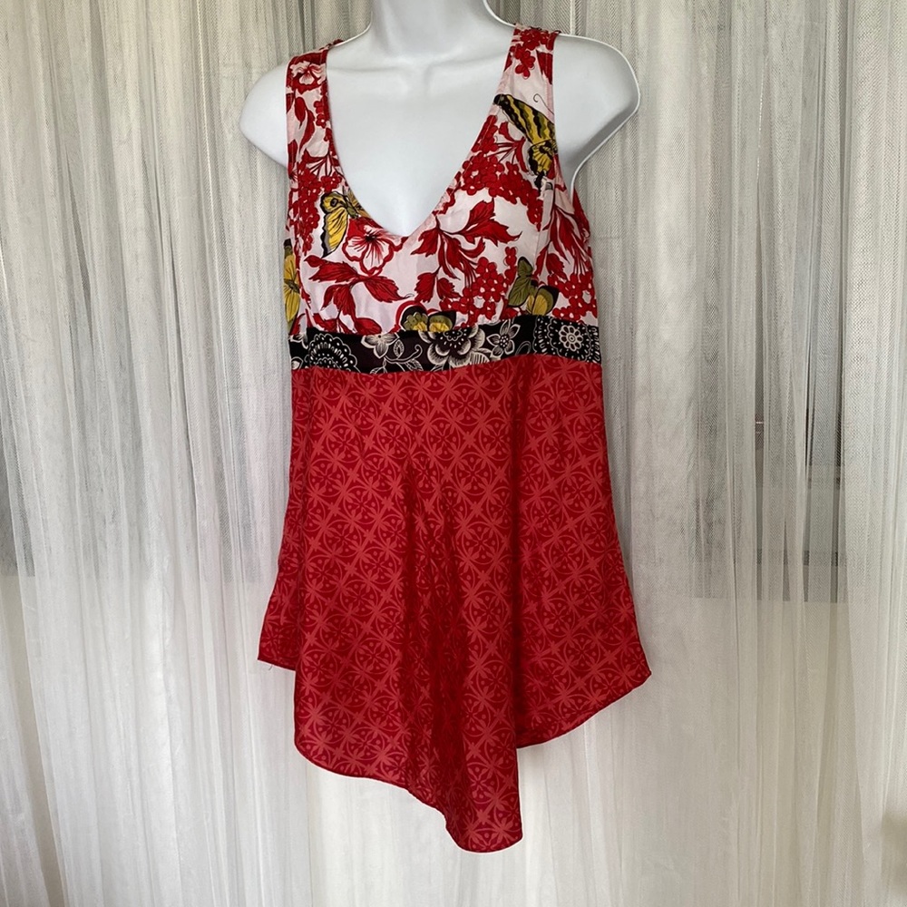 3/$40 Cabi 100% silk top